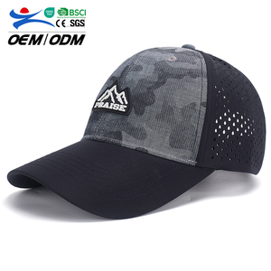 Spring Autumn New Arrival Unisex 6 Panel 100% Cotton Non-Woven Fashion Classic Baseball <b>Cap</b> Headwear Letter Pattern 3D - Product Image 1