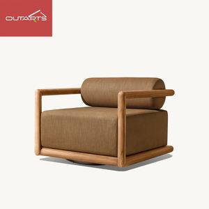 Conjunto de Muebles de Jardín Modernos <span class=keywords><strong>Palma</strong></span>, Resistentes a la Intemperie, de Teca, para Resort, Patio, Hotel, Playa - Product Image 4