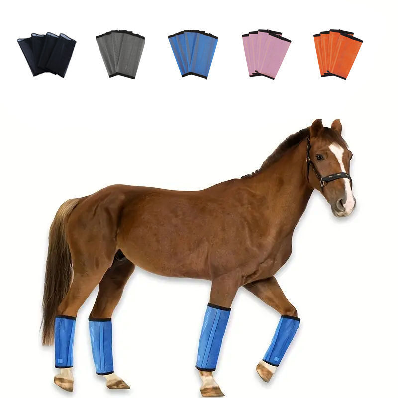 Adjustable Horse Tendon Riding Leg Boots