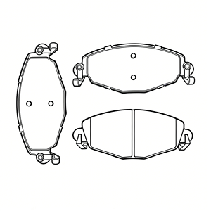 <span class=keywords><strong>Pastiglie</strong></span> Freno Anteriori in Ceramica di Alta Qualità D1703-8927 1126718 Ricambi Auto all'Ingrosso <span class=keywords><strong>Pastiglie</strong></span> Freno Sistema Frenante Eccellente per MOSKVICH - Product Image 2
