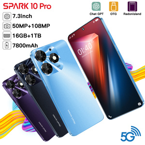 Teléfonos Inteligentes Originales <span class=keywords><strong>Spark</strong></span> 10 Pro MAX de 16 GB + 1 TB, Tecno de 10 Núcleos, 5G LET, Celulares con Batería Grande, Desbloqueados, Teléfono con Doble SIM - Product Image 5