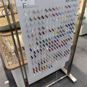 Livro de Exposição de Esmaltes Personalizável de Fábrica, Placa de Exibição de Plástico para Salão, Comparável à Placa de Exibição de Gel de Unha Acrílico - Product Image 1