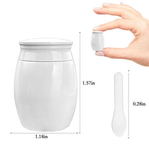 Ailes d'ange Mini urnes porte-souvenir <span class=keywords><strong>de</strong></span> crémation pour cendres au chien <span class=keywords><strong>de</strong></span> compagnie <span class=keywords><strong>humain</strong></span> commémoratif-vos ailes étaient prêtes mais mon cœur n'était pas - Product Image 2