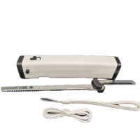 Couteau à découper électrique sans fil rechargeable certifié ETL GS, logo personnalisé, coupe-aliments rechargeable pour la découpe de pain et de viande à domicile