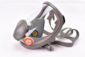 Industrielles Sprühen 6800 Mehrzweck-Vollgesichts-Anti-Gas-wieder verwendbare 3-Lagen-Atemschutzmaske aus wasch barem Gummi - Product Image 3