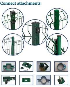 Nhà Máy Giá 6ft/7ft/8ft vườn hàng rào Panels 3D cong hàng rào lưới 3D dây lưới hàng rào - Product Image 4