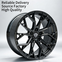 Jantes en alliage d'aluminium Flowtone 18 pouces, design multi-rayons, spécifications 5x114.3 ET 35 CB 73.1 pour Toyota