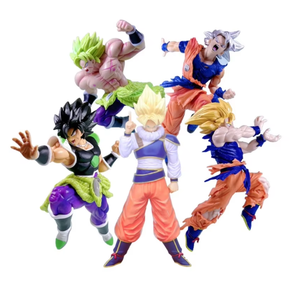 Figura de Acción de PVC de Anime Dragon Ball Z, Goku y Broly, Novedad al por Mayor 2025, Juguete de Anime de Dibujos Animados, Regalo para Niños - Product Image 1