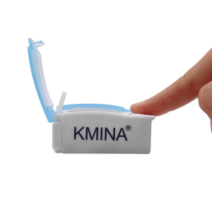 Organisateur de pilules hebdomadaire avec 3 compartiments pour usage domestique, grand organisateur de pilules hebdomadaire KMINA K40023 - Product Image 1