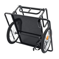 Remorque de vélo cargo arrière porte-bagages utilitaire remorque de vélo cargo