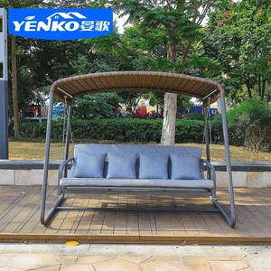 Patio in alluminio altalene mobili da giardino set da giardino sedia sospesa piscina balcone mobili da giardino - Product Image 4