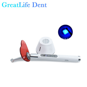 Lampe de photopolymérisation dentaire Greatlife, réglable multi-angles, LED, corps en plastique, tête en métal, pour la restauration de résine dentaire - Product Image 1