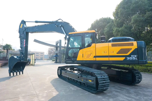 Excavadora de orugas HX305L más vendida con martillo, precio EXW, a la venta, garra, protector de cabina, simulador de vacío, dientes de cucharón, precio de orugas - Product Image 3
