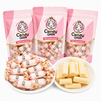 Bonbons au lait moelleux en vrac sous marque privée, bonbons crémeux au caramel, emballage personnalisé avec logo OEM, multicolores, durée de conservation de 24 mois