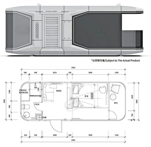 Panneau mural WPC modulaire à faible coût, très vendu, pour maison mobile familiale - Product Image 4