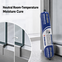 Scellant structurel en silicone, scellant en silicone pour vitrage, scellant en silicone pour panneaux composites en aluminium