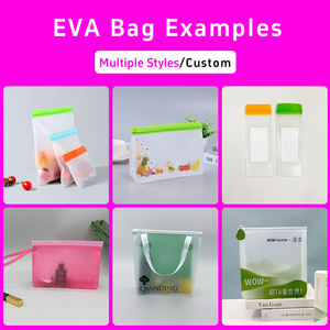 Sacs de congélation PEVA étanches avec fermeture éclair réutilisables pour sandwichs, écologiques, biodégradables, recyclables, sans BPA - Product Image 6