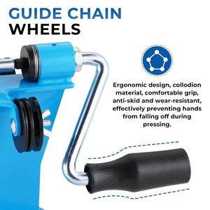 Máquina remachadora y desenlazadora de cadenas para piezas de motosierra y herramientas de jardín - Product Image 6