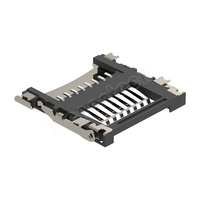 Denentech nouveau produit Micro SD H1.28 5A courant nominal connecteur de carte micro sim sd en stock