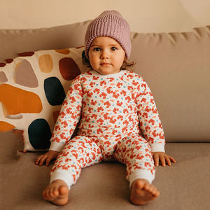 Fabrieks-OEM opvouwbare manchet baby pyjama's onesie bamboe kleding 2-weg rits romper baby bodysuit op maat gemaakte bamboe baby romper - Product Image 1