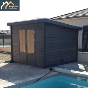 Kit de hangar de rangement modulaire en bois et plastique Composite, grand petit jardin <span class=keywords><strong>atelier</strong></span> en bois - Product Image 1