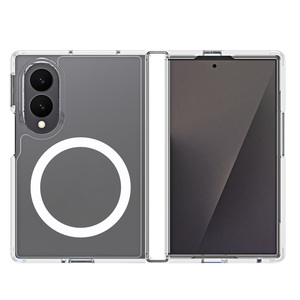 เคสโทรศัพท์แบบพับได้แบบเต็มตัวสำหรับเคสโทรศัพท์แม่เหล็ก ZFold8, ZFlip8 Hinge Drop-Proof เคสใสบางเฉียบ - Product Image 6