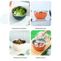 Ensemble de 5 récipients isothermes pour plats chauds, casseroles et boîtes à lunch, de 2L à 11L