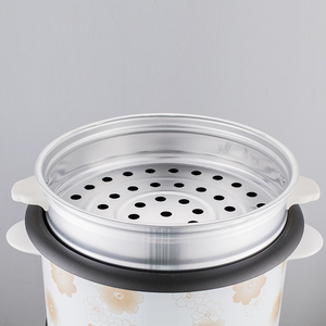Olla <span class=keywords><strong>arrocera</strong></span> eléctrica pequeña para el hogar, Color de flor marrón con accesorios, taza medidora, Cocina Rápida para Cocina - Product Image 3