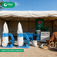 GEMCO Meilleur prix Machine commerciale de fabrication d'aliments pour volailles Ligne de production d'aliments pour animaux à vendre
