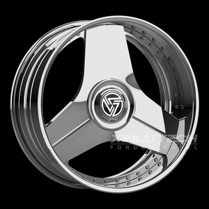 Ruedas Forjadas de 2 Piezas XINLAI Personalizadas, Cromadas y Pulimentadas, de Diseño Abierto y Profundo, de 18-24 Pulgadas, 5x112, 5x120, 5x114.3 para Mercedes-Benz - Product Image 5