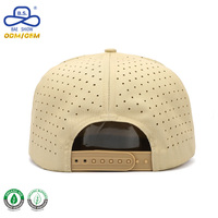 2026 Nieuw ontwerp op maat gemaakte hiphop flat brim baseballcap met ademende gaten, verstelbare achterkant, voor heren, sport, golf, met aangepast logo