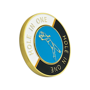 Chất Lượng Cao Lỗ Trong Một Kim Loại Golf Bóng Đánh Dấu Chip Tùy Chỉnh Từ Tính Kim Loại Golf Chip - Product Image 2