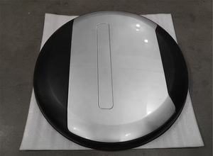 Cubierta de neumático trasero ABS de color, cubiertas impermeables para neumáticos, Protector de plástico para <span class=keywords><strong>Land</strong></span> <span class=keywords><strong>Rover</strong></span> <span class=keywords><strong>Defender</strong></span> 90 110 130 2020-2024, piezas de carrocería - Product Image 3