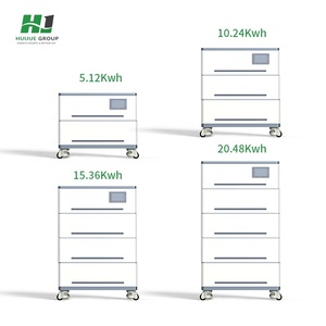 All in One Off Grid Solar Energy Storage Power System Home <b>48V</b> 51.2v 100AH 20KWh Stacked <b>Battery</b> - Product Image 4