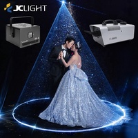 Projecteur Laser de Mariage avec Machine à Neige, Lumières Laser d'Animation 3W 5W pour Disco, DJ et Boîte de Nuit