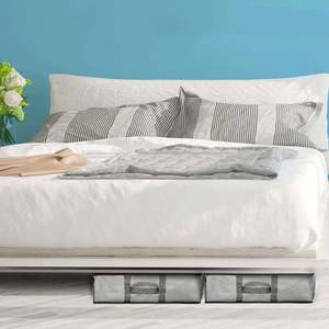 Organizador de Almacenamiento de Tela Reutilizable para Debajo de la Cama, para Guardar Mantas, Edredones y Ropa - Product Image 6