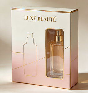 Custom Luxury Eco-Friendly White Cardboard <strong>Boxes</strong> <strong>for</strong> Perfume Bottles 50ml/100ml with Embossing Premium <strong>Gift</strong> Box - Product Image 3