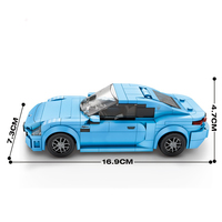 GranTurismo 1: 24 Maserati, producto autorizado a nivel mundial, juego de bloques de construcción de diseño Original, 384 Uds., modelo de coche de carreras superdeportivo