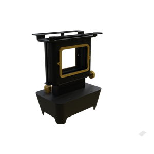 Camping en plein air lampe kérosène poêle pliable chauffage feu danse lanterne verre fenêtre kérosène poêle lampe - Product Image 4