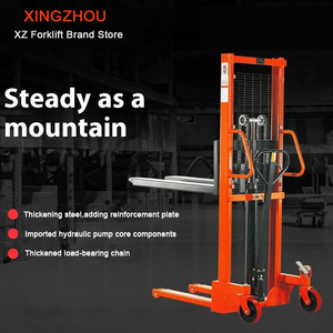 2 Ton <b>Manual</b> Hydraulic Stacker | 1150mm Fork & 1600mm Lift Height CE Certified for Warehouse Factory Retail Material Handling Ma - Product Image 2