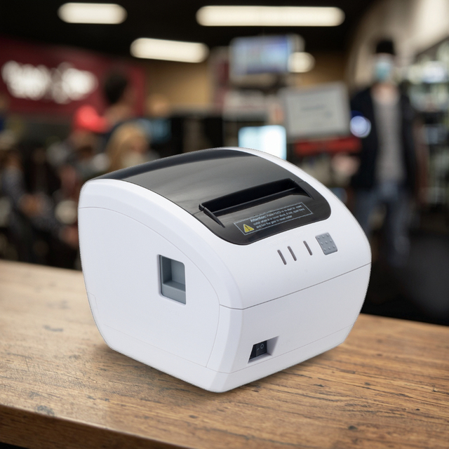 2024 China Desktop Printer 80mm POS Machine Thermal Receipt  Printers with Auto Cutter For restaurant Kitchen