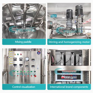 Réacteur en acier inoxydable Mélangeur de réaction chimique Bouilloire de mélange Engrais liquide faisant la machine Réservoir de mélange à haut cisaillement - Product Image 3