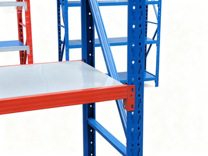 מדף CYD כבד ועמיד, עשוי פלדת פלדה מגולגלת קרה באיכות גבוהה, 4 שכבות, עובי 0.5 מ\\\"מ, רשת תיל 35x75 מ\\\"מ, ללא ברגים וללא גלגלים, בעל קיבולת של 500 ק\\\"ג - Product Image 4