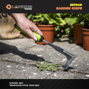 551040 Stainless Steel Gardening <b>Knife</b> with Hook Blade for <b>Patio</b> Paving Crack Weeding - Product Image 5