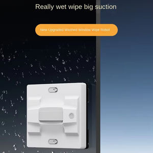 <span class=keywords><strong>Robot</strong></span> nettoyeur de vitres automatique avec 2 brosses rotatives Spray d'eau à 6 voies pour fenêtres domestiques - Product Image 4