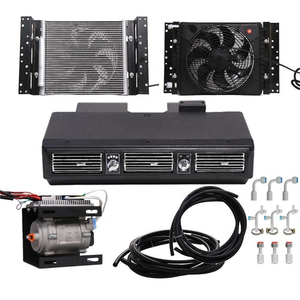Unité de réfrigération universelle 12V AC/C sous le tableau de bord pour voiture classique Volkswagen Beetle avec compresseur, kit de climatisation automobile - Product Image 1