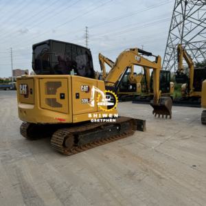 Excavadora de cadenas Caterpillar Cat 306CR usada de 2023, 6 toneladas, Cat306 306e2 305.5e2 303.5e, miniexcavadora para agricultura, ¡gran oferta! - Product Image 5