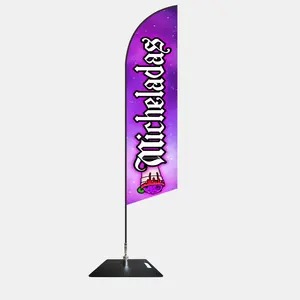 Direct Price Custom Advertising Outdoor flying banner custom flags and banners