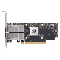 Adaptateur InfiniBand double port MCX755106AS-HEAT 200 Gb/s, latence ultra-faible optimisé pour les centres de données IA/HPC