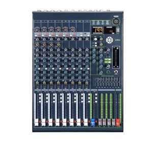 Consola Mezcladora <span class=keywords><strong>de</strong></span> Audio Bluetooth SQ12 <span class=keywords><strong>de</strong></span> 12 Canales, Actualizada con USB, Mini Mezcladora <span class=keywords><strong>de</strong></span> <span class=keywords><strong>DJ</strong></span>, Precio Económico al por Mayor, Serie Azul - Product Image 4